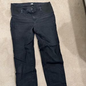 Paige black maternity jeans